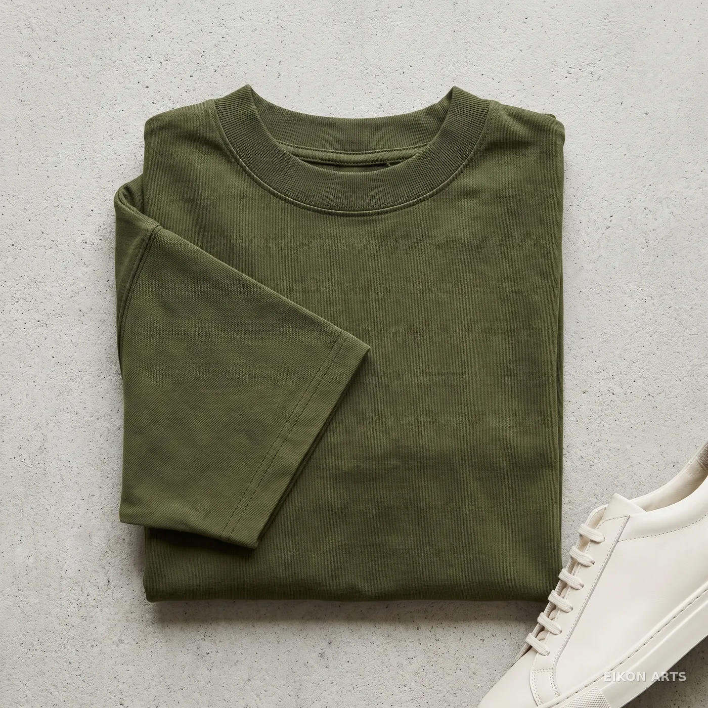 The garment — flat lay