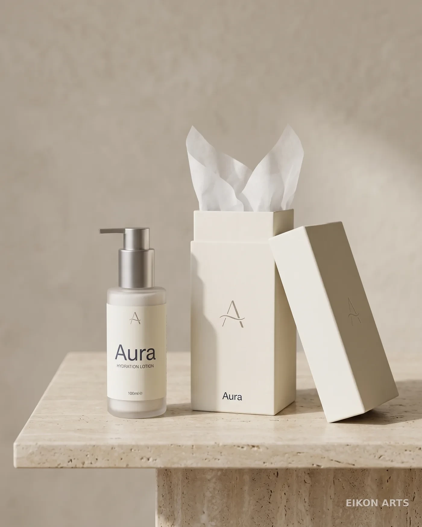 Aura — packaging and carton